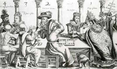 Royal and Ecclesiastical Gamers by Thomas Cockson